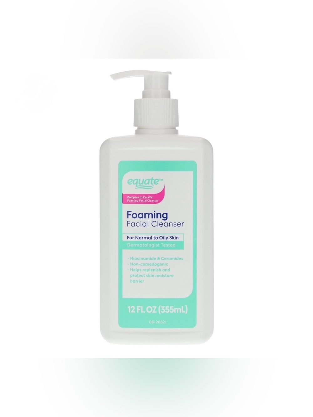 Equate Foaming Facial Cleanser - 12 oz